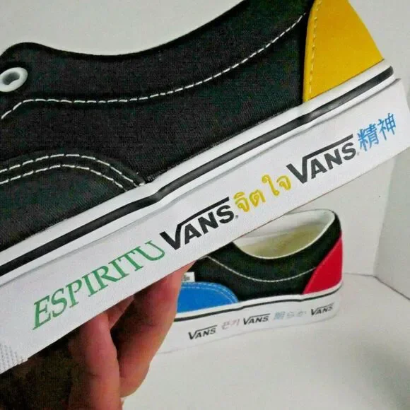 Vans ERA Spirit Multi True White Sneaker Men's Size 7